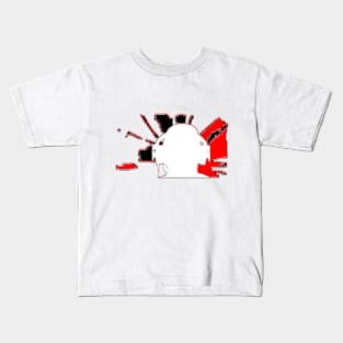 Dj Set music concert sound party pixel art Kids T-Shirt